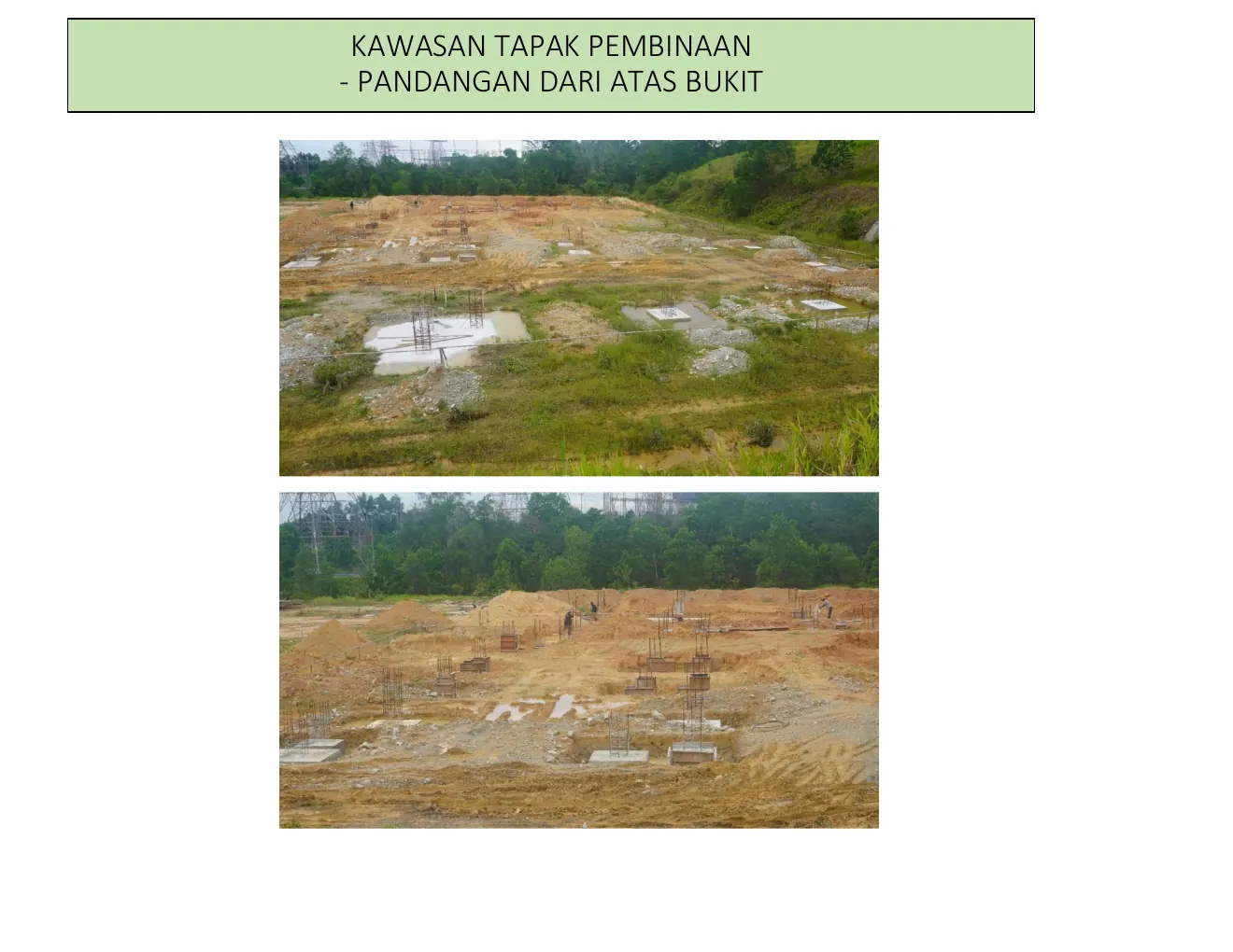 Kemajuan pembinaan pada November 2023, rekod 4