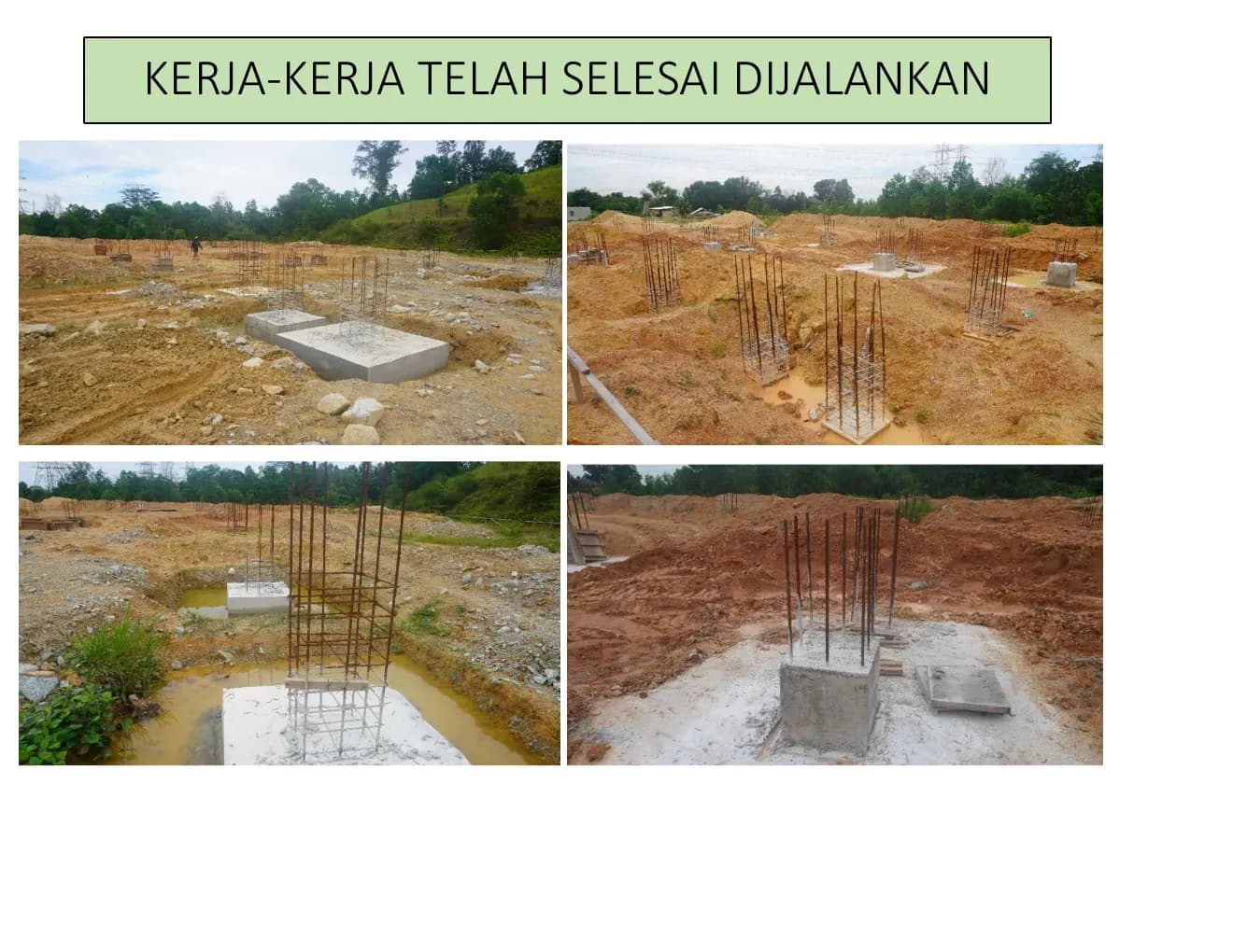 Kemajuan pembinaan pada November 2023, rekod 5