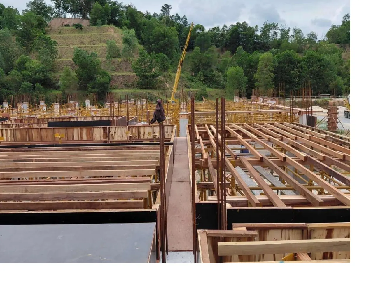 Kemajuan pembinaan pada Jun 2026, rekod 9